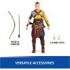 imagePlayStation Ghost of Tsushima 6 Jin Sakai Samurai Action Figure ampamp 2 Accessories The Shapes Collection for PS5 Fans ampamp Collectors Ages 176 Atreus Figure