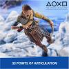 imagePlayStation Ghost of Tsushima 6 Jin Sakai Samurai Action Figure ampamp 2 Accessories The Shapes Collection for PS5 Fans ampamp Collectors Ages 176 Atreus Figure