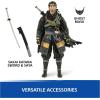 imagePlayStation Ghost of Tsushima 6 Jin Sakai Samurai Action Figure ampamp 2 Accessories The Shapes Collection for PS5 Fans ampamp Collectors Ages 176 Jin Sakai Sumarai Figure
