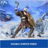 imagePlayStation Ghost of Tsushima 6 Jin Sakai Samurai Action Figure ampamp 2 Accessories The Shapes Collection for PS5 Fans ampamp Collectors Ages 176 Kratos Figure
