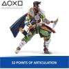 imagePlayStation Ghost of Tsushima 6 Jin Sakai Samurai Action Figure ampamp 2 Accessories The Shapes Collection for PS5 Fans ampamp Collectors Ages 17Multicolor