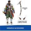 imagePlayStation Ghost of Tsushima 6 Jin Sakai Samurai Action Figure ampamp 2 Accessories The Shapes Collection for PS5 Fans ampamp Collectors Ages 17Multicolor