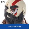 imagePlayStation God of War Ragnarok Premium 10Inch Kratos Collector Grade Plush Toy Cute Plushies and Kids Toys for PS5 Fans of All Ages10 Clicker Plush