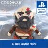 imagePlayStation God of War Ragnarok Premium 10Inch Kratos Collector Grade Plush Toy Cute Plushies and Kids Toys for PS5 Fans of All Ages10 Clicker Plush