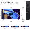 imageSony 65 Inch OLED 4K Ultra HD TV BRAVIA 8 Smart Google TV with Dolby Vision HDR and Exclusive Features for PlayStation 5 K65XR8055