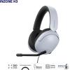 imageSony INZONE H3 Wired Gaming Headphones With Mic PS5 Headphones OverEar Personalized 360 Spatial Sound Discord Certified MDRG300 WhiteWhite