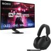 imageSony INZONE H9 Gaming Headset Wireless Noise Canceling Bluetooth Headset With Microphone 360 Spatial Sound For PC and PS5 WHG900N WhiteBlack
