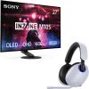 imageSony INZONE H9 Gaming Headset Wireless Noise Canceling Bluetooth Headset With Microphone 360 Spatial Sound For PC and PS5 WHG900N WhiteWhite