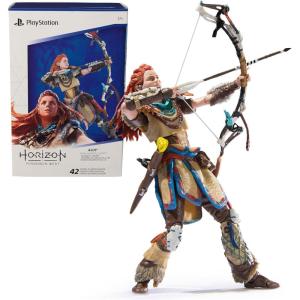 imagePlayStation Ghost of Tsushima 6 Jin Sakai Samurai Action Figure ampamp 2 Accessories The Shapes Collection for PS5 Fans ampamp Collectors Ages 176 Aloy Figure