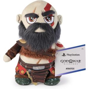 imagePlayStation God of War Ragnarok Premium 10Inch Kratos Collector Grade Plush Toy Cute Plushies and Kids Toys for PS5 Fans of All Ages10 Clicker Plush