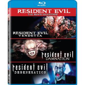 imageResident Evil Damnation  Resident Evil Degeneration  Resident Evil Vendetta  Set Bluray