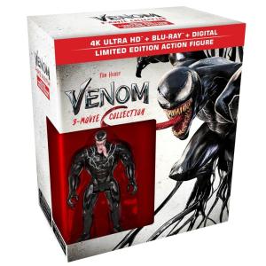 imageVenom 3Movie Collection  4K UHDBluray 6Discs  Digital  Limited Edition Collectible Action Figure