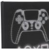 imageSony PlayStation White Controller Gallery Wrapped Canvas Wall Decor  PlayStation Wall Art for Game Room or Teen BedroomBlack