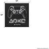 imageSony PlayStation White Controller Gallery Wrapped Canvas Wall Decor  PlayStation Wall Art for Game Room or Teen BedroomBlack