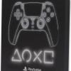 imageSony PlayStation White Controller Gallery Wrapped Canvas Wall Decor  PlayStation Wall Art for Game Room or Teen BedroomBlack