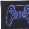imageSony PlayStation White Controller Gallery Wrapped Canvas Wall Decor  PlayStation Wall Art for Game Room or Teen BedroomBlackBlue
