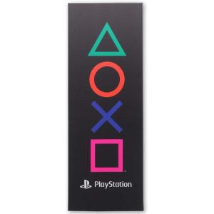 imageSony PlayStation White Controller Gallery Wrapped Canvas Wall Decor  PlayStation Wall Art for Game Room or Teen BedroomBlackGreen