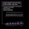 imageSony INZONE KBDH75 75 Wired Aluminum Chassis Gaming Keyboard HallEffect Switch Rapid Trigger Adjustable Actuation Point 8000 Hz Polling Rate RGB Lighting Volume Dial