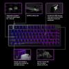 imageSony INZONE KBDH75 75 Wired Aluminum Chassis Gaming Keyboard HallEffect Switch Rapid Trigger Adjustable Actuation Point 8000 Hz Polling Rate RGB Lighting Volume Dial